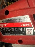 Milwaukee pijpensnijder, Tuin en Terras, Bladblazers, Ophalen of Verzenden, Zo goed als nieuw, Accu