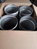 Nieuw Schiedel Metalotherm RVS rond 15 cm rookgasafvoer, Afvoer, Nieuw, Ophalen of Verzenden, Rvs