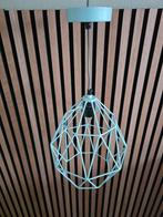 Mintgroene Metalen Hanglamp, Ophalen of Verzenden, Zo goed als nieuw, Metaal, Modern