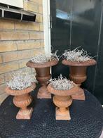 Smeedijzer gietijzeren vaas vazen tuinvaas kerst, Ophalen, Gebruikt