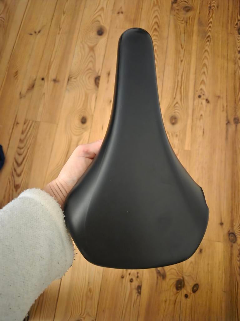 Fietszadel - Comfortabel voor Cowboy of Stadsfiets, Ophalen of Verzenden, Gebruikt, Zadel, Onbekend