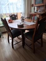Eettafel met stoelen, Ophalen, Gebruikt
