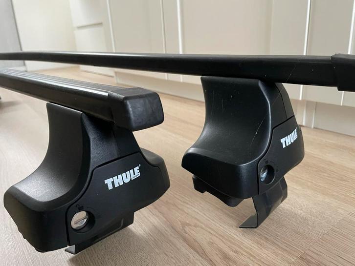 Thule Dakdragers Opel Astra 2016 - Compleet met Sleutels, Auto diversen, Dakdragers, Zo goed als nieuw, Ophalen
