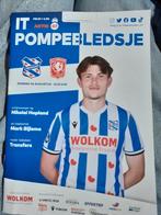 Programmaboekje SC Heerenveen-FC Twente 24 augustus 2025, Verzamelen, Ophalen of Verzenden, Zo goed als nieuw, Overige binnenlandse clubs