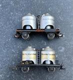 Marklin 4511 - Braunkohlestaub-Silo wagon DB (2 stuks), Wisselstroom, Gebruikt, Wagon, Ophalen of Verzenden