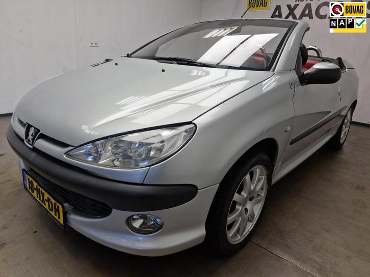 Peugeot 206 CC 2.0-16V NIEUWE APK ! AIRCO ! RIJD PRIMA !, Auto's, Peugeot, Te koop, ABS, Airbags, Centrale vergrendeling, Elektrische buitenspiegels