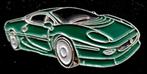 Jaguar XJ 220 pin- groen gelakt, Nieuw, Transport, Speldje of Pin, Verzenden