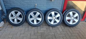 All season banden set Skoda Octavia/Yeti 16 inch 205/55R16 beschikbaar voor biedingen