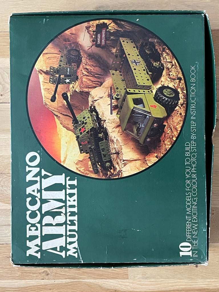 klassieke Meccano Army bouwkit, Verzamelen, Speelgoed, Ophalen of Verzenden, Gebruikt