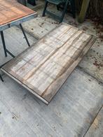 Goede salontafel van steenschot, Huis en Inrichting, Tafels | Salontafels, Ophalen, Gebruikt, 100 tot 150 cm, 50 tot 100 cm