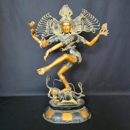 Bronzen Shiva Nataraj, Antiek en Kunst, Kunst | Beelden en Houtsnijwerken, Ophalen