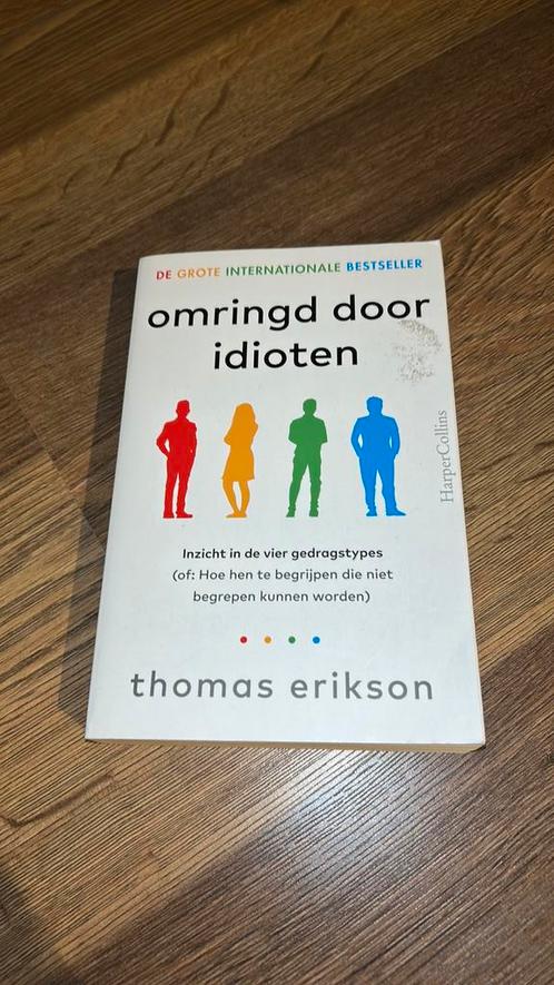 Thomas Erikson - Omringd door idioten, Boeken, Overige Boeken, Zo goed als nieuw, Ophalen of Verzenden