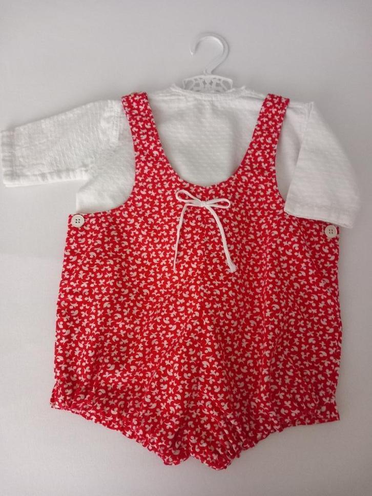 Vintage baby pakje 2 delig. jaren 50., Antiek en Kunst, Antiek | Kleding en Accessoires, Kinderen, Verzenden