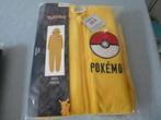 pokémon onesie capuchon + lange mouw NIEUW maat 104/110, Overige typen, Pokemon, Jongen of Meisje, Nieuw