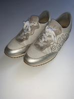 BULLBOXER wit met zilveren sneakers 37, Kleding | Dames, Schoenen, Ophalen of Verzenden, Wit, Sneakers of Gympen