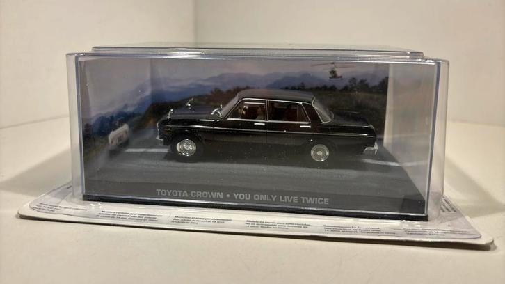 Toyota crown 007 jams bond atlas 1.43, Hobby en Vrije tijd, Modelauto's | 1:43, Zo goed als nieuw, Auto, Overige merken, Ophalen of Verzenden