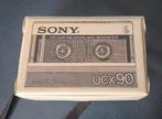 Cassettebandjes Opbergbox - Vintage Sony UCX90, Gebruikt, 2 t/m 25 bandjes, Overige genres, Ophalen of Verzenden