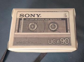 Cassettebandjes Opbergbox - Vintage Sony UCX90 beschikbaar voor biedingen