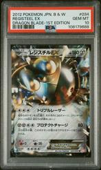 Registeel 1st edition japanese black and white psa 10, Hobby en Vrije tijd, Verzamelkaartspellen | Pokémon, Ophalen of Verzenden