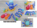 PLAY-DOH OCTOPUS KLEI SET, Kinderen en Baby's, Speelgoed | Educatief en Creatief, Ophalen of Verzenden, Knutselen, Zo goed als nieuw