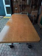 Grote tuintafel., Tuin en Terras, Tuintafels, Gebruikt, Rechthoekig, Hout, Ophalen