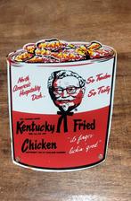 KFC Emaille Reclamebord -, Ophalen of Verzenden, Gebruikt, Reclamebord