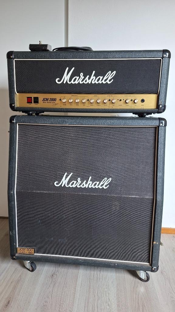Marshall JCM2000 DSL100 + JCM900 1960A, Muziek en Instrumenten, Versterkers | Bas en Gitaar, Gebruikt, Gitaar, 100 watt of meer