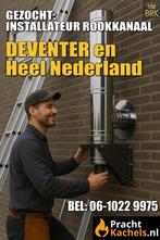ZZP Installateur gezocht: Rookkanaal Deventer + heel NL, Diensten en Vakmensen, Loodgieters en Installateurs, Installatie