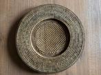Rieten onderbord TOGO collectie uit Myanmar, Schaal, Rond, Ophalen of Verzenden, Zo goed als nieuw
