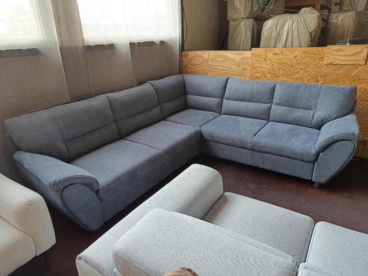 hoekbank model Manon / laatste 2 / direct leverbaar, Huis en Inrichting, Banken | Sofa's en Chaises Longues, Nieuw, Vierpersoons of meer