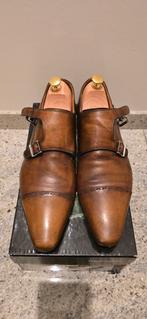 Magnanni Heren Schoenen Cognac Maat 43, Bruin, Ophalen of Verzenden, Gespschoenen, Magnanni