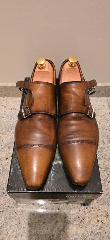 Magnanni Heren Schoenen Cognac Maat 43 beschikbaar voor biedingen