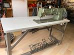 Adler industrie lang arm naaimachine dubbel transport, Hobby en Vrije tijd, Naaimachines en Toebehoren, Gebruikt, Naaimachine