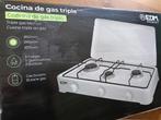 Nieuw 3-pits gasfornuis camping, Caravans en Kamperen, Kampeeraccessoires, Ophalen