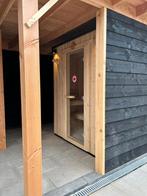 Thermohout sauna (evt. infraroodstralers), nieuw en op maat, Sport en Fitness, Sauna, Ophalen, Fins of Traditioneel, Kostedeweg 7 Vorden