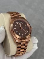 Rolex Day-Date, Sieraden, Tassen en Uiterlijk, Horloges | Heren, Ophalen of Verzenden, Zo goed als nieuw, Staal, Rolex