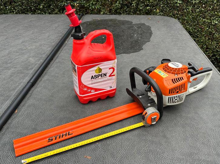Stihl HS45 in super staat, Tuin en Terras, Heggenscharen, Zo goed als nieuw, Benzine, Ophalen