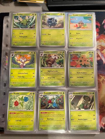 Pokemon Scarlet&Violet TEMPORAL FORCES (set van 109 kaarten) beschikbaar voor biedingen