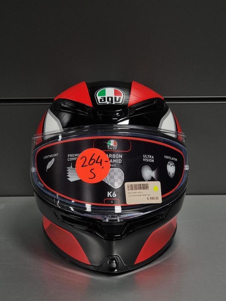 AGV K6 Hypen motorhelm, maat S outlet, Motoren, Kleding | Motorhelmen, Dames, Heren, Integraalhelm, S, AGV, Nieuw met kaartje