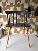 Scandinavische houten stoelen grijs 2 stuks, Huis en Inrichting, Stoelen, Grijs, Twee, Gebruikt, Scandinavisch