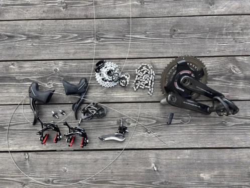 Campagnolo Super Record 11 Speed met SRM / Deda Superleggera, Fietsen en Brommers, Fietsonderdelen, Zo goed als nieuw, Racefiets