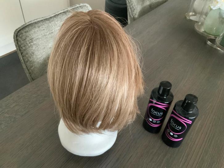 Haarstukje, Sieraden, Tassen en Uiterlijk, Uiterlijk | Haarverzorging, Zo goed als nieuw, Pruik of Haarverlenging, Ophalen of Verzenden