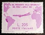Italie 1961 / Gronchi Rosa L205 / CW €1.900!!, Postzegels en Munten, Ophalen of Verzenden, Buitenland