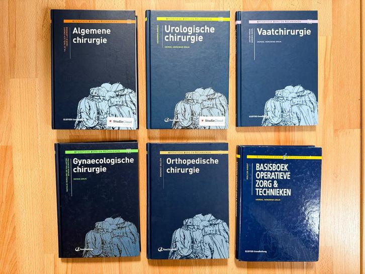 Studieboeken Operatieassistent, Boeken, Studieboeken en Cursussen, Zo goed als nieuw, HBO, Beta, Ophalen of Verzenden