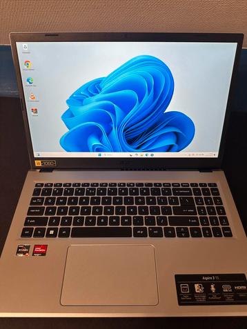 Acer Aspire Ryzen 5 Laptop 15” beschikbaar voor biedingen