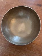 Handgehamerde Himalaya Klankschaal zuivere vribratie 22 cm, Ophalen of Verzenden, Zo goed als nieuw, Overige soorten