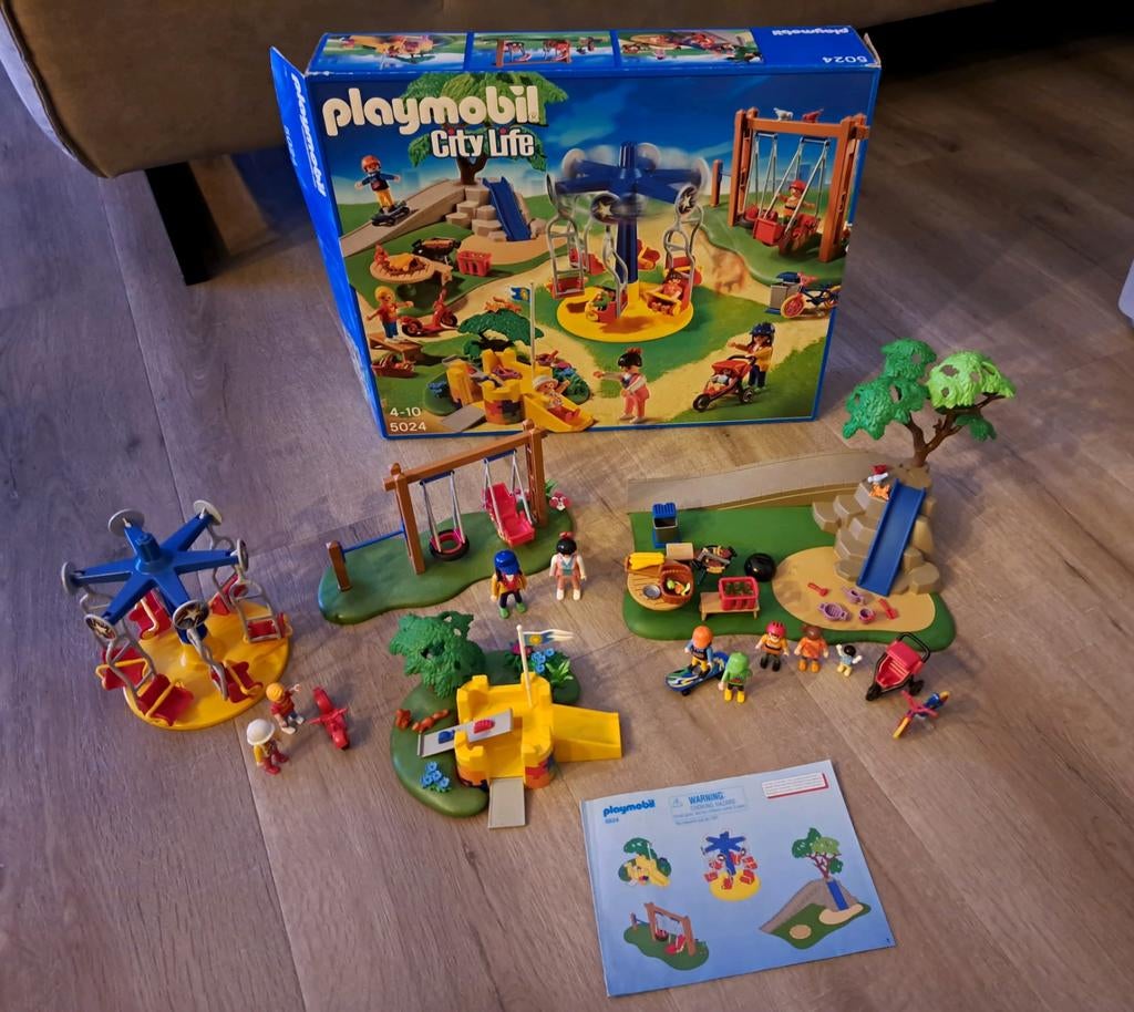 Playmobil city life, grote speeltuin, 5024, Kinderen en Baby's, Speelgoed | Playmobil, Ophalen, Zo goed als nieuw