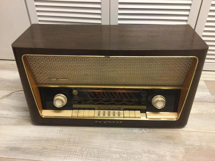 Grundig type 3068 buizenradio, Antiek en Kunst, Antiek | Tv's en Audio, Ophalen of Verzenden