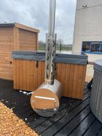 Deluxe Thermowood Hottub spa bad houtgestookt  full option., Ophalen of Verzenden, Nieuw