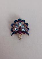 Pauw broche, Sieraden, Tassen en Uiterlijk, Broches, Overige materialen, Overige kleuren, Minder dan 4 cm, Nieuw